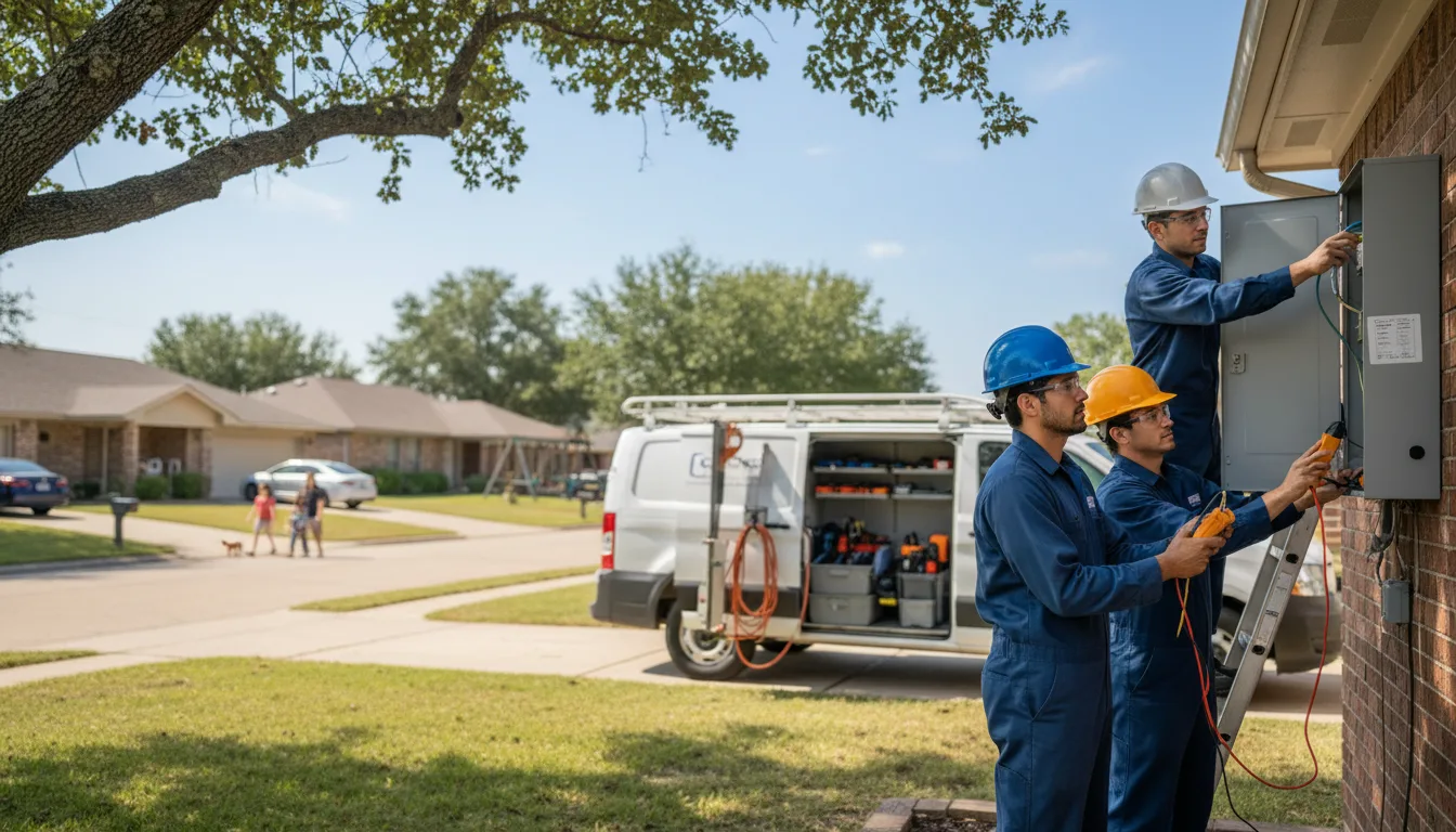 Certified electrician providing emergency electrical services in Campbell, MN